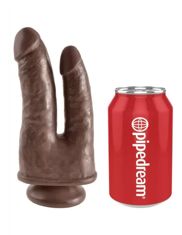 Фаллоимитатор Cock-Double Penetrator для двойного проникновения – коричневый