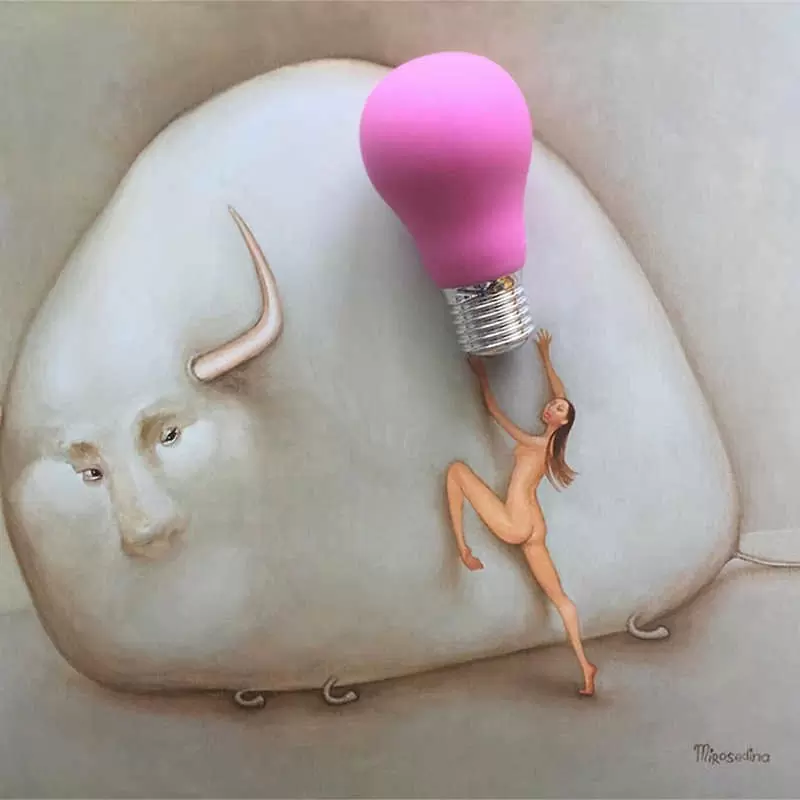 Эксклюзивный вибратор в форме лампочки GBulb - розовый