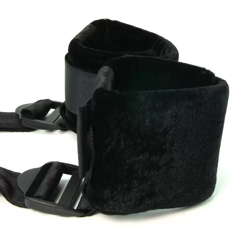 Поддержка с подкладкой для шеи и манжетами для лодыжек Position Pal – черный