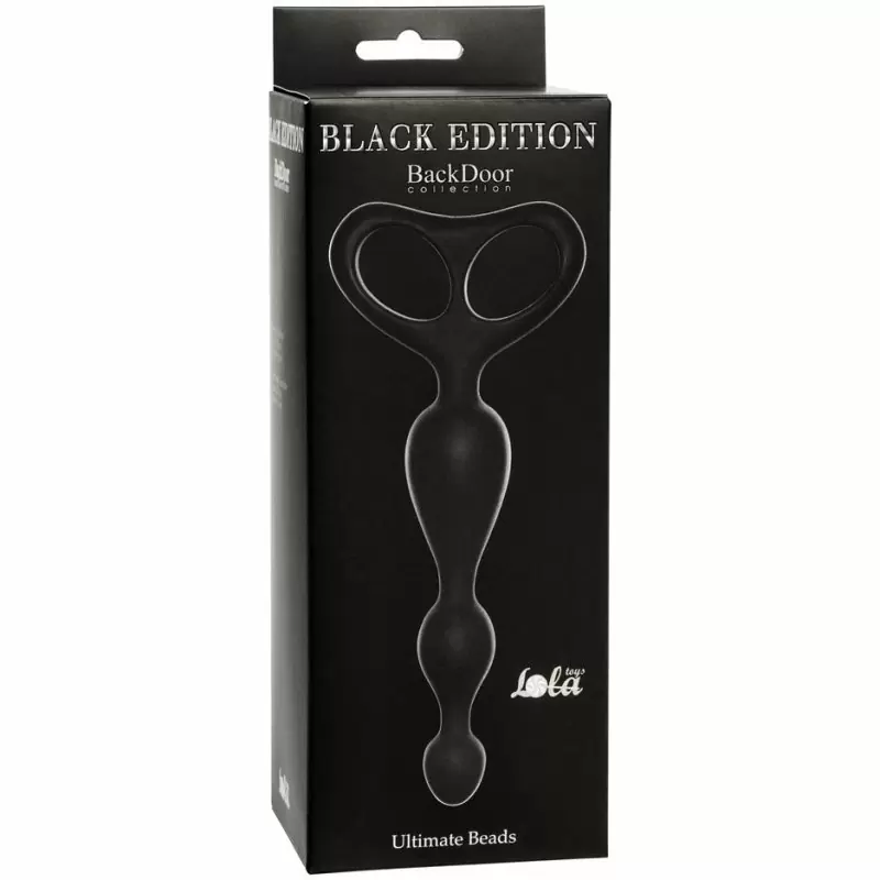 Анальная цепочка Ultimate Beads Black 4203-01Lola