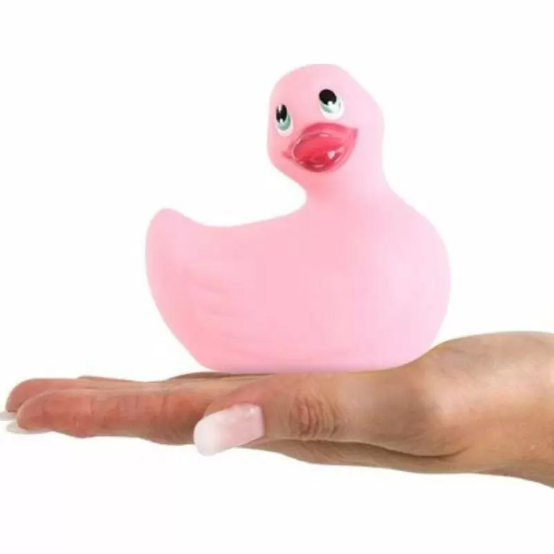 Вибратор-уточка Big Teaze Toys I Rub My Duckie 2.0, розовый
