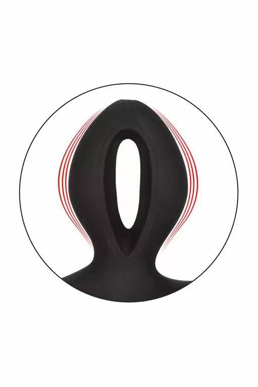 Анальная пробка с вибрацией Silicone Wireless Dual Motor Probe