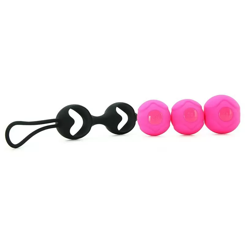 Вагинальные шарики Coco Licious Kegel Balls из силикона – розовые	