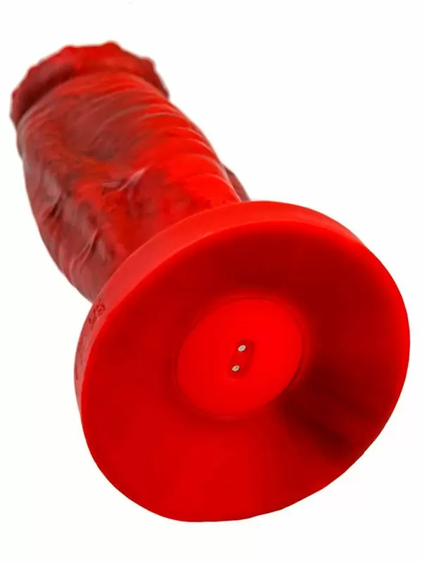 Необычный фаллоимитатор TOYFA Monster Saur, 21,7 см, 10 режимов, силикон