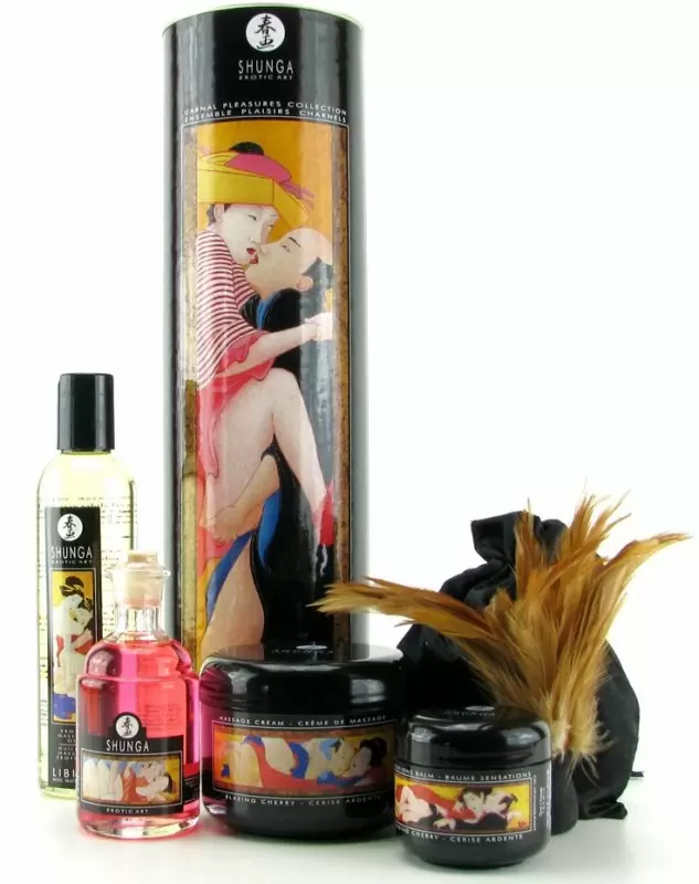 Подарочный набор Carnal Pleasures Shunga Erotic Art