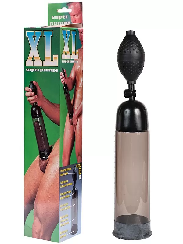 Вакуумная помпа мужская XL Super Pump – черная