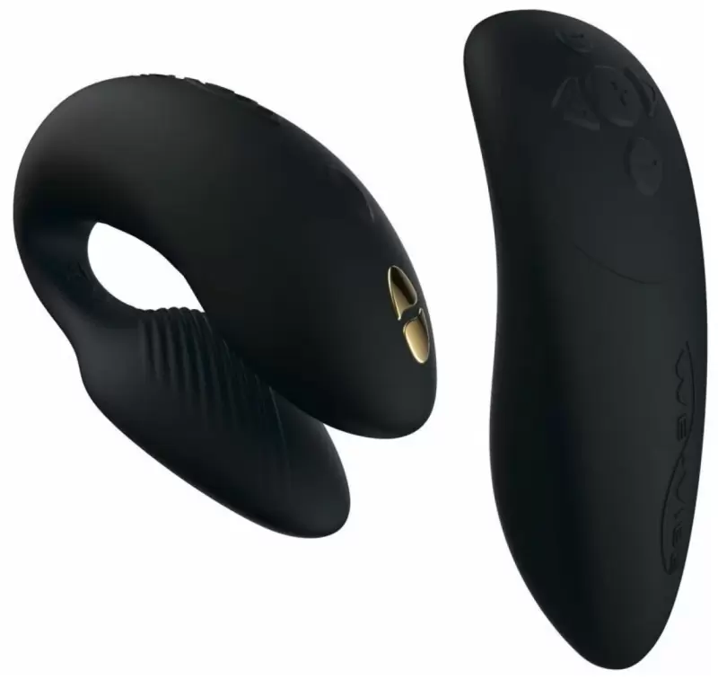 Набор Womanizer Golden Moments Collection: вакуумный стимулятор клитора Womanizer и вибратор для пар Chorus