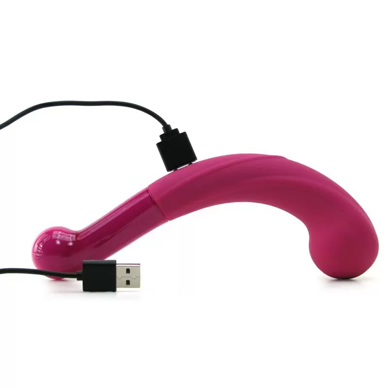 Перезаряжаемый вибромассажер G-точки Comet II – розовый