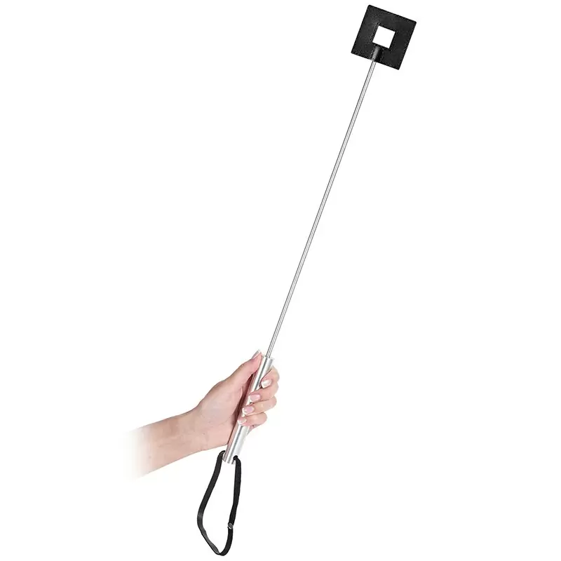 Стек с квадратным наконечником Leather Square Tipped Metal Crop