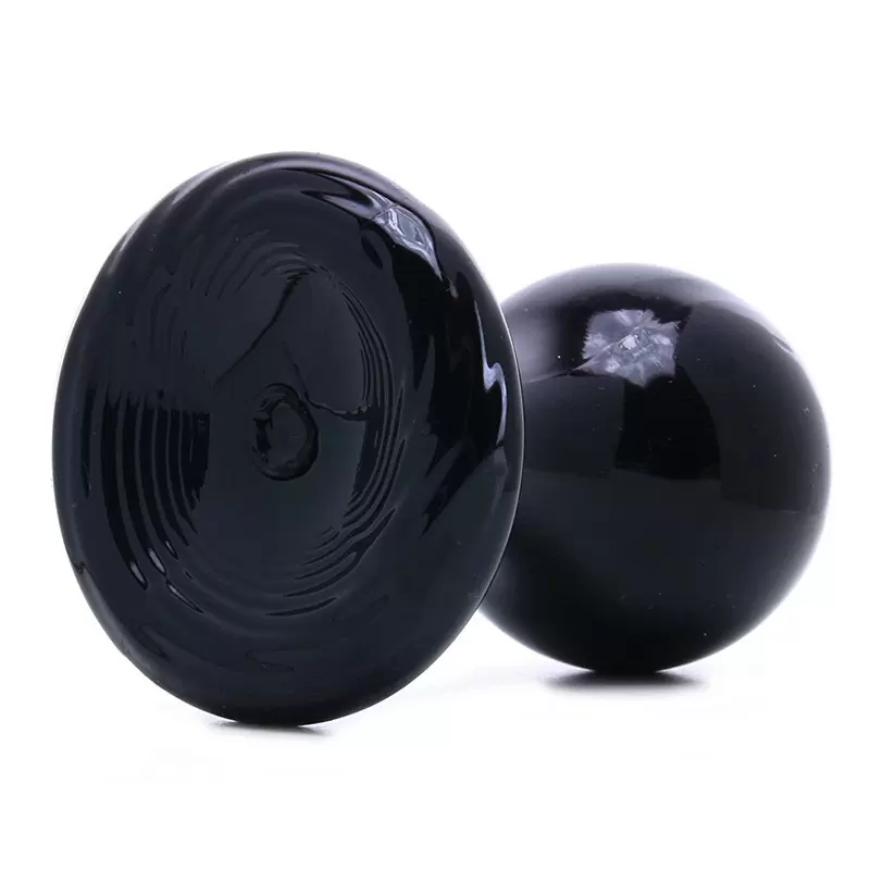 Анальная пробка Luna Balls средняя – черная	