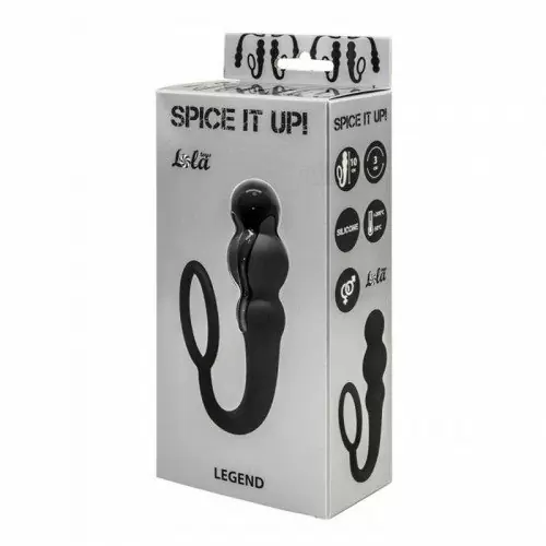Анальная пробка Spice it up Legend Black 8001-01Lola