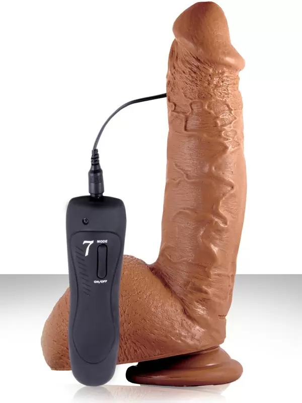 Фаллоимитатор-реалистик с вибрацией Shane Diesel - 10