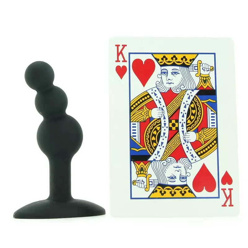 Анальная пробка The Mini's Bubble Small - черная