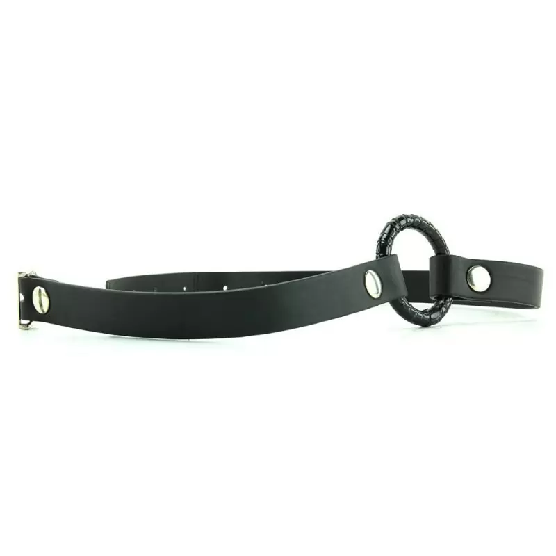 Кляп с кольцом Open Mouth Gag – черный 