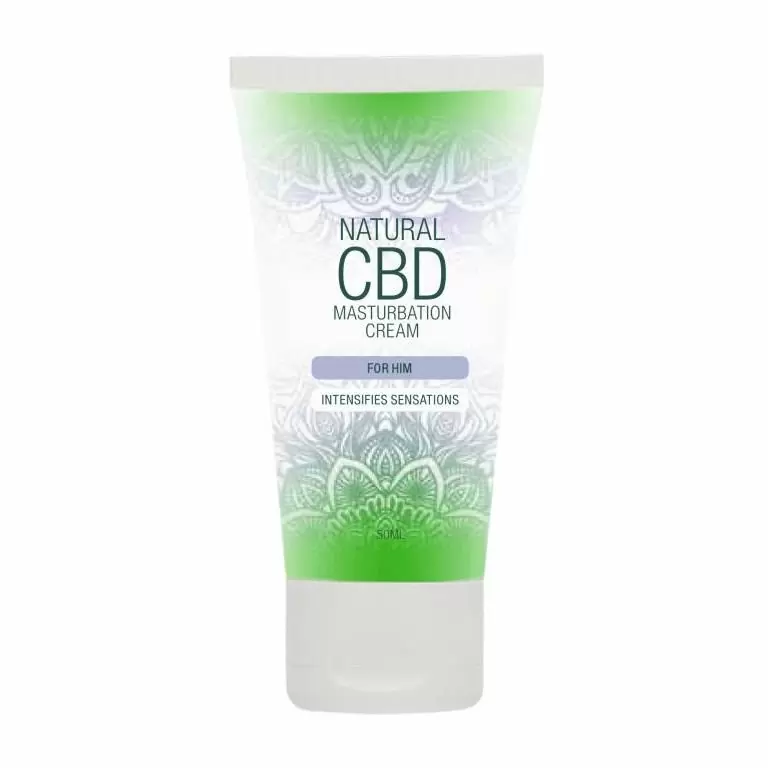 Крем для мастурбации для Него Natural CBD, содержит активный ингредиент CBD, 50 мл