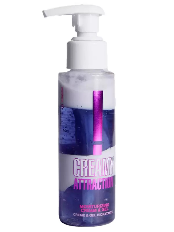 Увлажняющий крем-гель для тела Intt Cosmetics CREAMY ATTRACTION BLACKBERRY, ежевика, 100 мл
