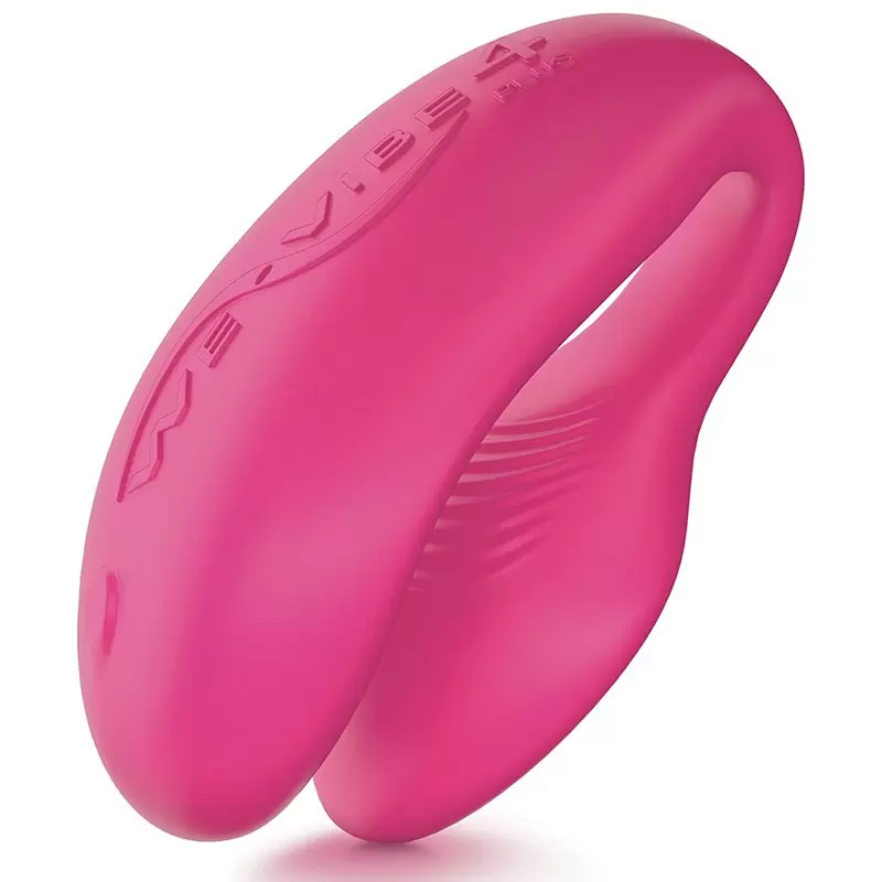 Вибромассажер для пар на радиоуправлении We-Vibe 4 Plus – розовый
