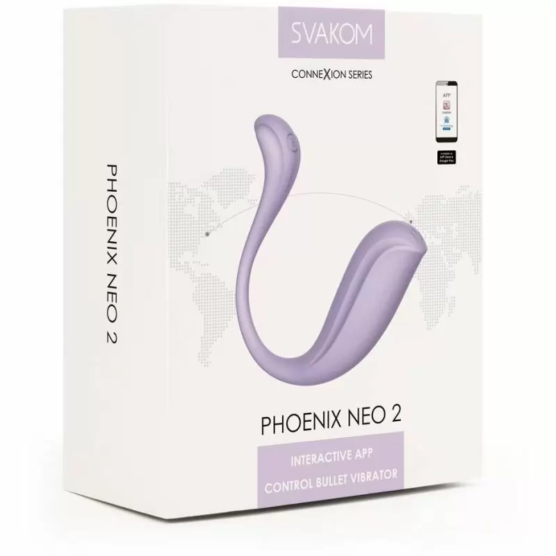Интерактивный вибромассажер PHOENIX NEO 2 Pastel Lilac