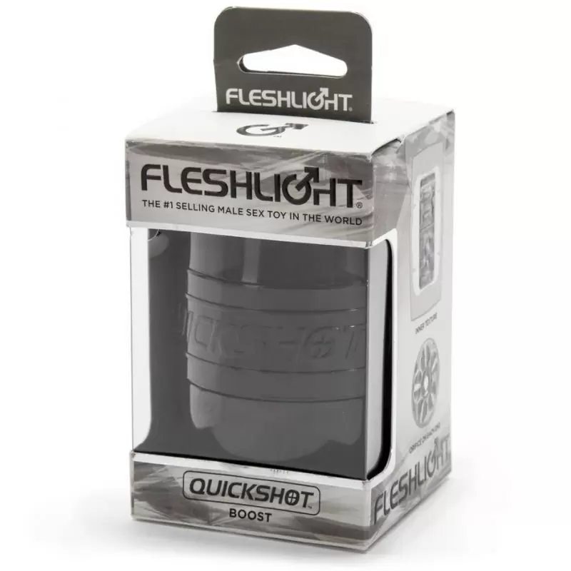 Маструбатор Fleshlight Quickshot Boost - серый