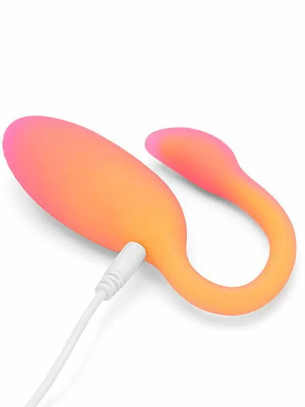 Интерактивное виброяйцо Magic Motion Flamingo Max, управление с приложения, 11 см, оранжевое | Он и Она 18+