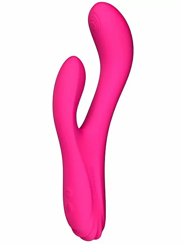 Инновационный вибратор-кролик Osci 3, 5 скоростей, 21 см, розовый