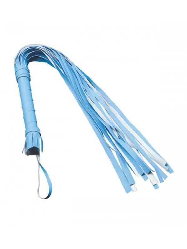 Флоггер из искусственной кожи Sitabella – голубой