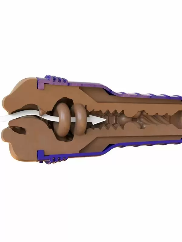 Реалистичный мастурбатор Fleshlight Boost Blow, рот, 24,8 см, ТЭП, телесный