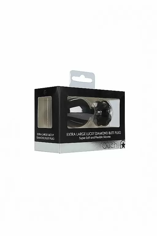 Анальная пробка с кристаллом Lucky Diamond Butt Plug