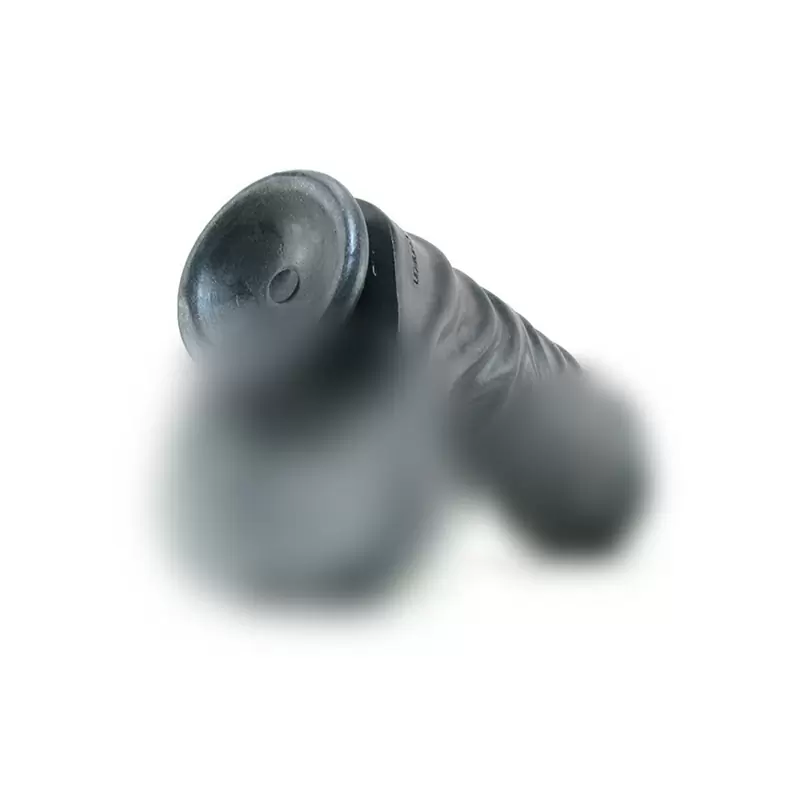 Большой фаллоимитатор Bombshell Ballistic – серый	
