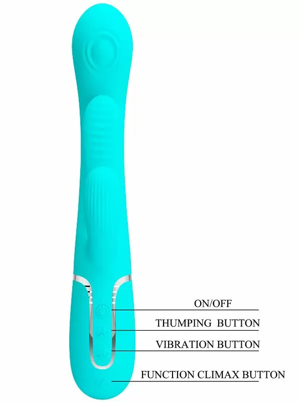 Инновационный Вибратор-кролик Baile, 3 в 1, 7 режимов