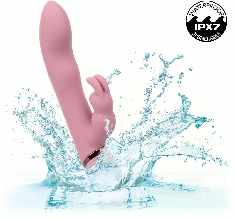 Рельефный вибратор-кролик ORGASMATRON DIGTL G-BNY, 22.2 см, силикон, розовый