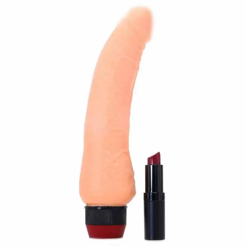 Фаллоимитатор с вибрацией Debi Diamond Collection 2 – телесный