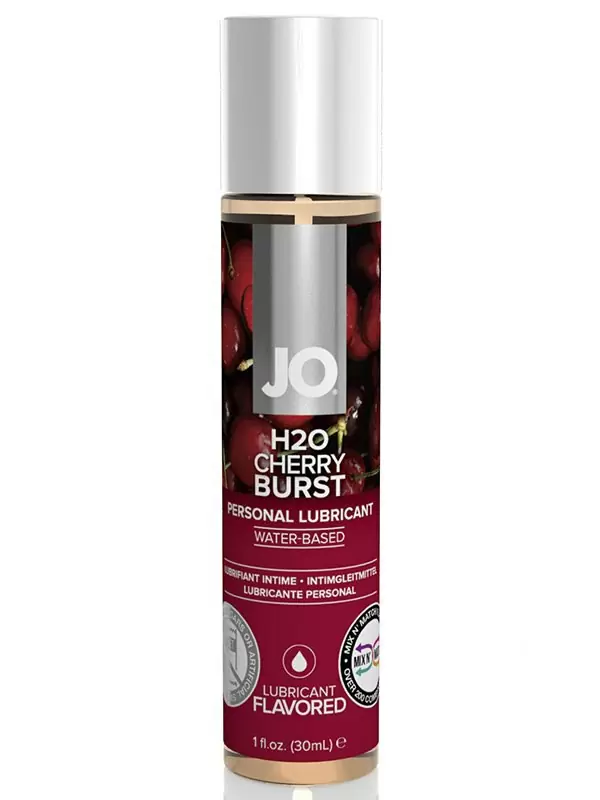 Ароматизированный лубрикант JO Flavored Cherry Burst - 30 мл