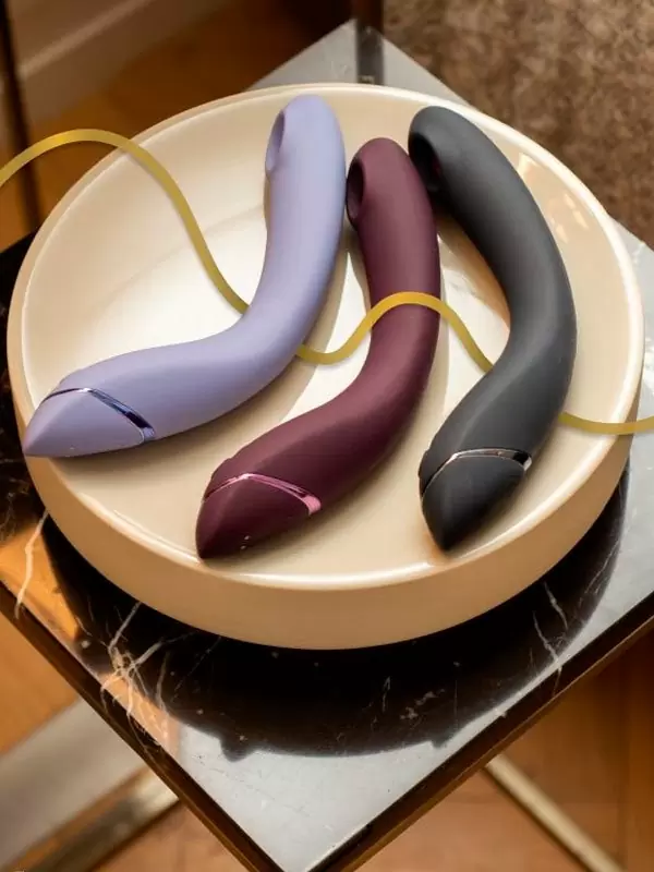 Изогнутый вибратор Womanizer OG Lilac, 17,6 см, силикон, пурпурный