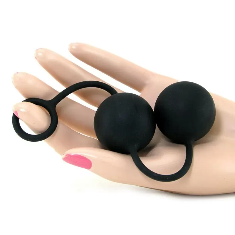 Анальные шарики Elite Vibro Balls со смещенным центром тяжести