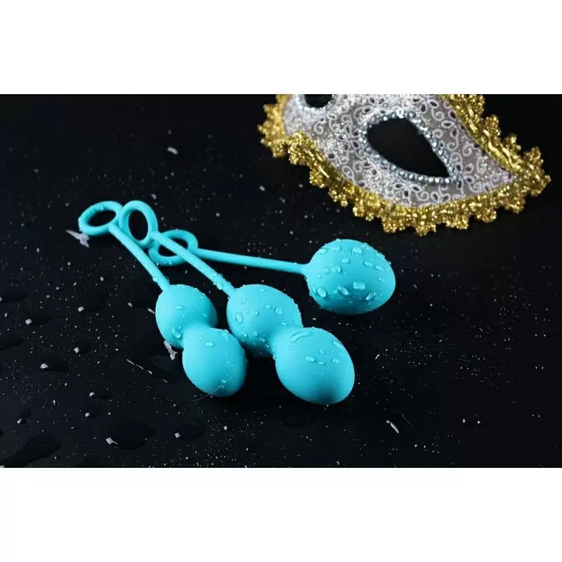 Набор вагинальных шариков Svakom Nova Ball со смещенным центром тяжести - зеленый