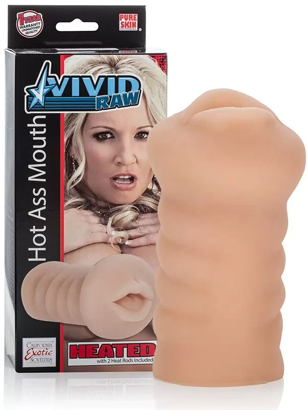 Мастурбатор ротик Vivid Raw Hot Ass Mouth – телесный