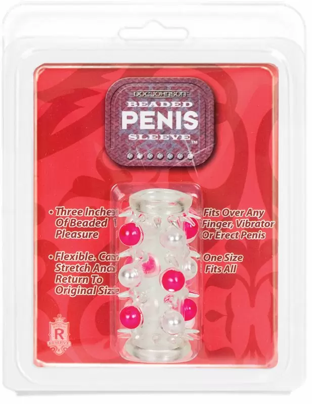 Насадка на член Beaded Penis