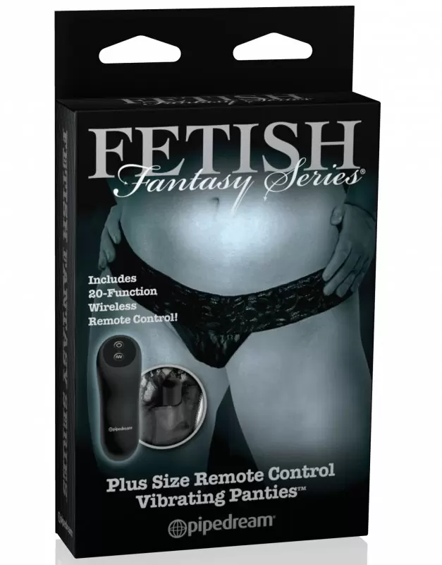 Вибростимулятор клитора с трусиками Plus Size