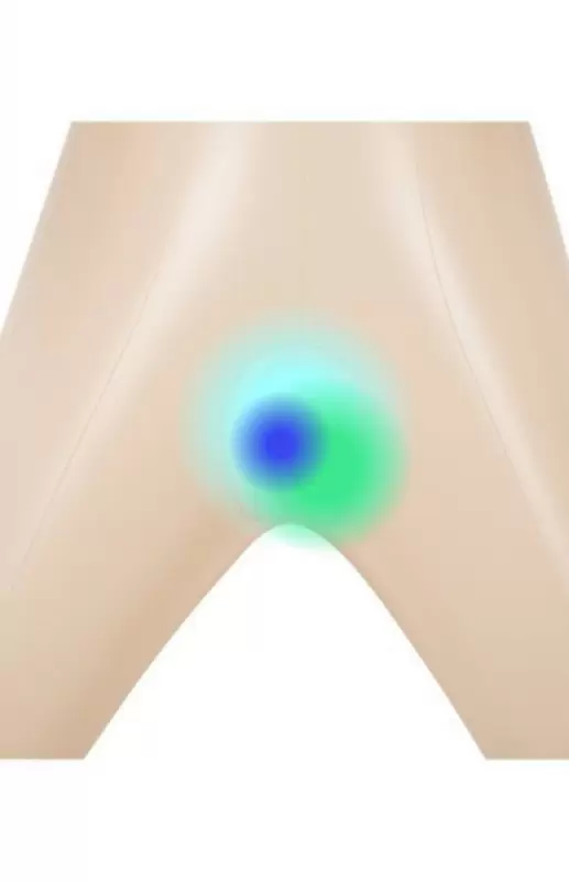 Надувная секс-кукла Tessa Q с вибрацией - телесный