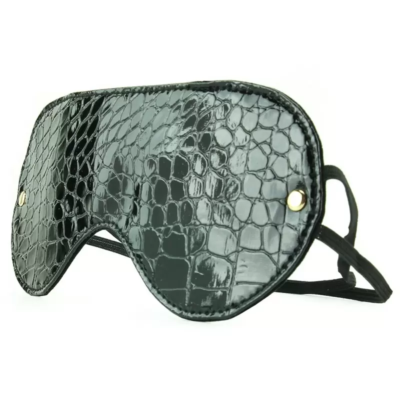 Маска Fetish Fantasy Gold черная с золотом