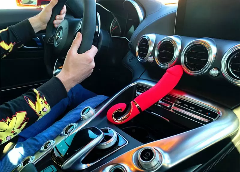 Анатомический вибратор Gjay - розовый