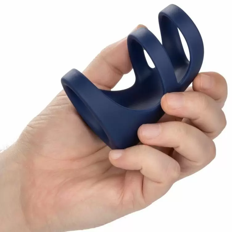 Эрекционное виброкольцо Viceroy™ Rechargeable Triple Cock Cage