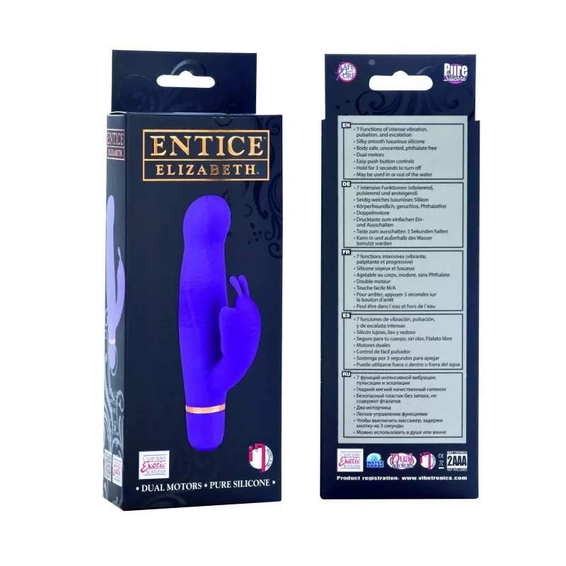 Вибромассажер Entice Elizabeth – фиолетовый