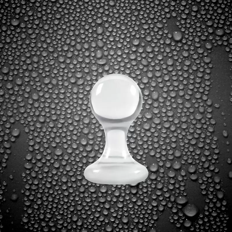 Анальная пробка Luna Balls большая – прозрачная