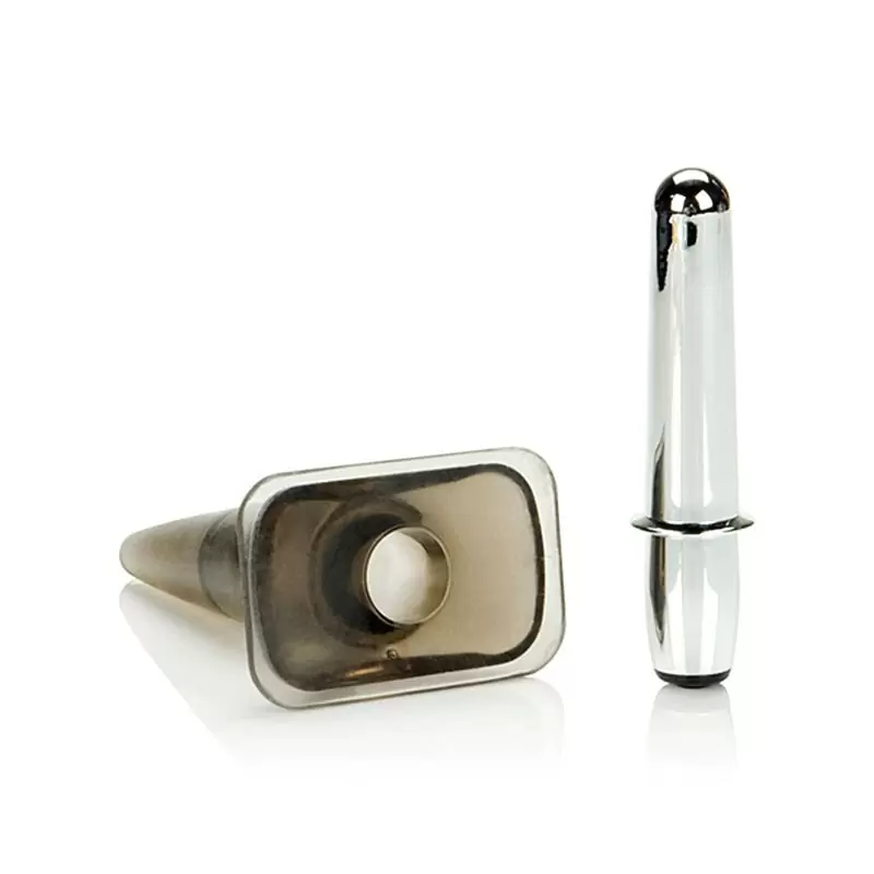 Анальная пробка с вибрацией High Intensity Vibro Tease Stimulators - черная