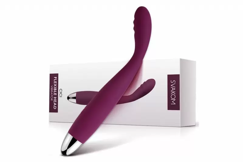 Стимулятор точки G Svakom Cici - сливовый