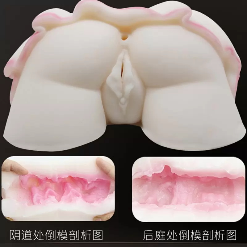 Мастурбатор попка с задранной юбочкой Baile с вибрацией и голосом – телесный