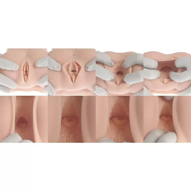 Маленький полуторс с вагиной Adarashi 1 – телесный