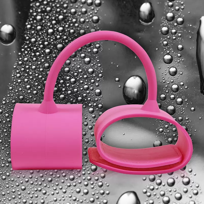 Наручники силиконовые Silicone Submissions Wrist Cuffs – розовые